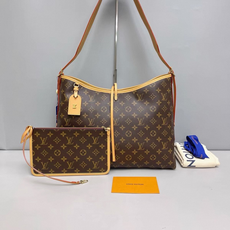 LV路易威登 Carryall中號老花子母包 芯片-0