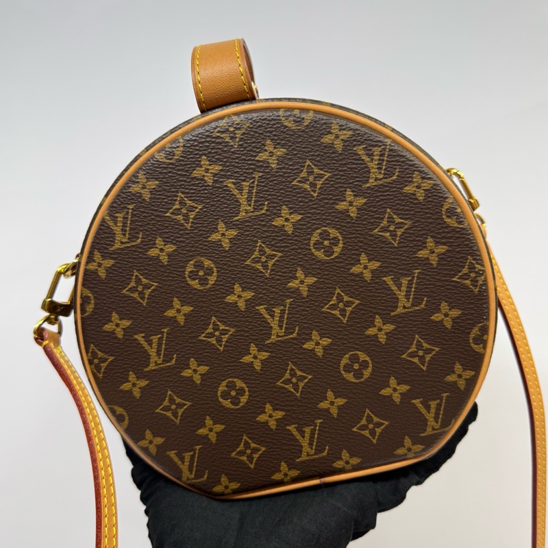 Louis Vuitton 老花圓餅包 M43514-1