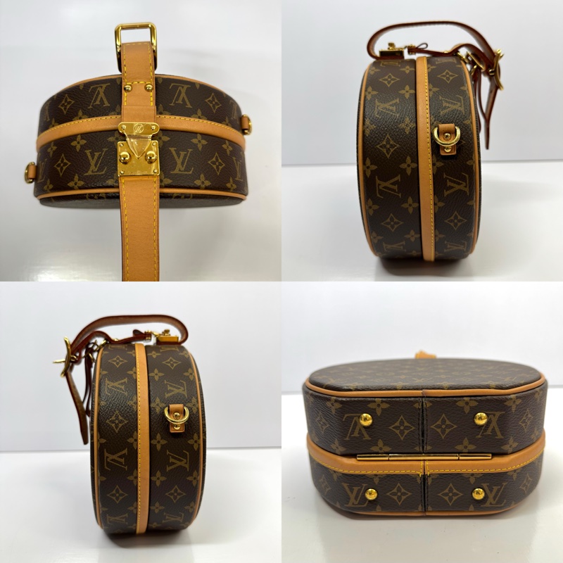 Louis Vuitton 老花圓餅包 M43514-2