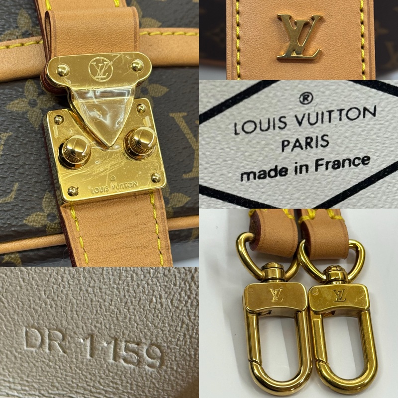 Louis Vuitton 老花圓餅包 M43514-5