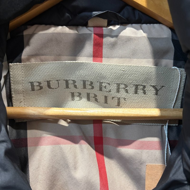 【美收精品】BURBERRY黑色羽絨外套 5-22-5