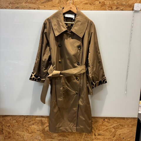 【美收精品】YSL	茶色風衣外套 5-23