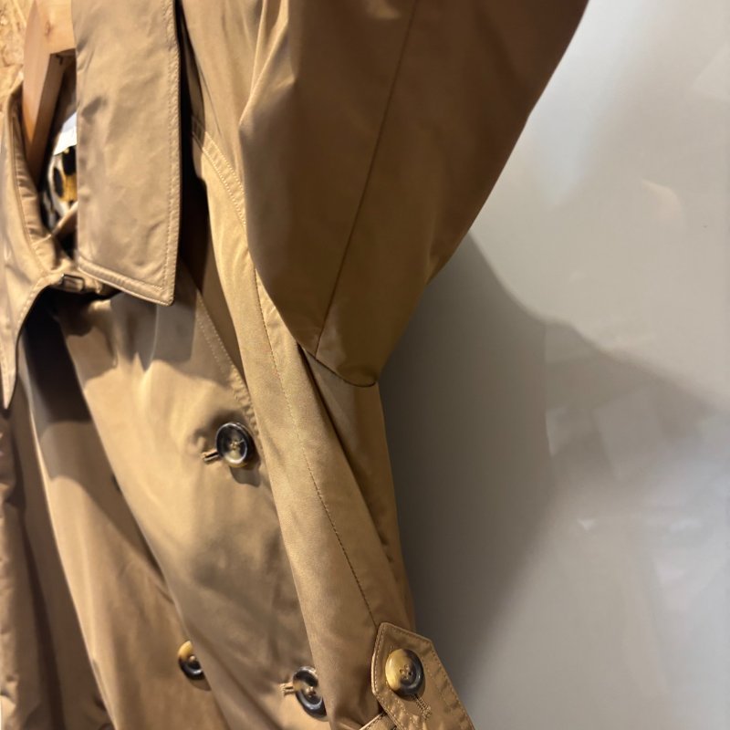 【美收精品】YSL	茶色風衣外套 5-23-3