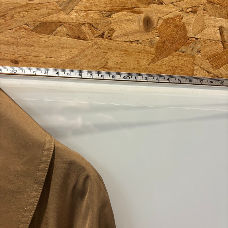 【美收精品】YSL	茶色風衣外套 5-23-9