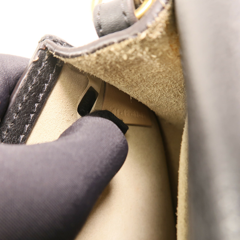 Chloe 牛皮皮革Nile金扣手挽肩背兩用袋-6