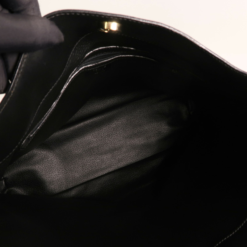 CELINE 塗層帆布Vintage Macadam Hobo金扣手挽袋-4