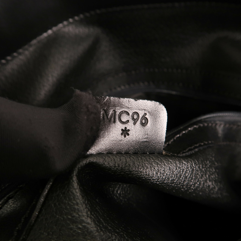 CELINE 塗層帆布Vintage Macadam Hobo金扣手挽袋-6