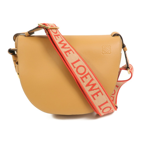 LOEWE 牛皮皮革Gate Small金扣肩背袋