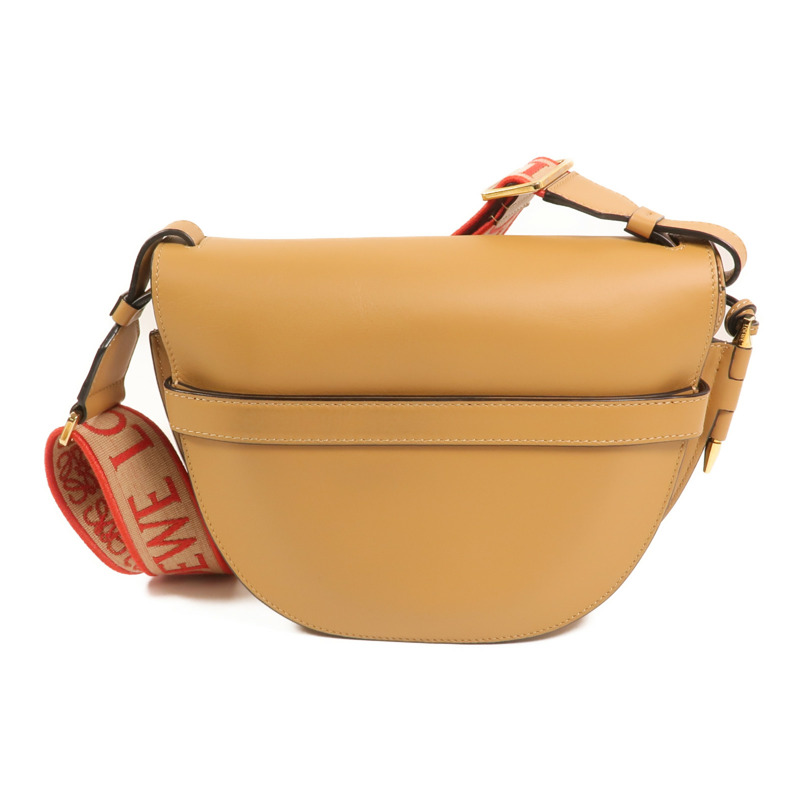 LOEWE 牛皮皮革Gate Small金扣肩背袋-1