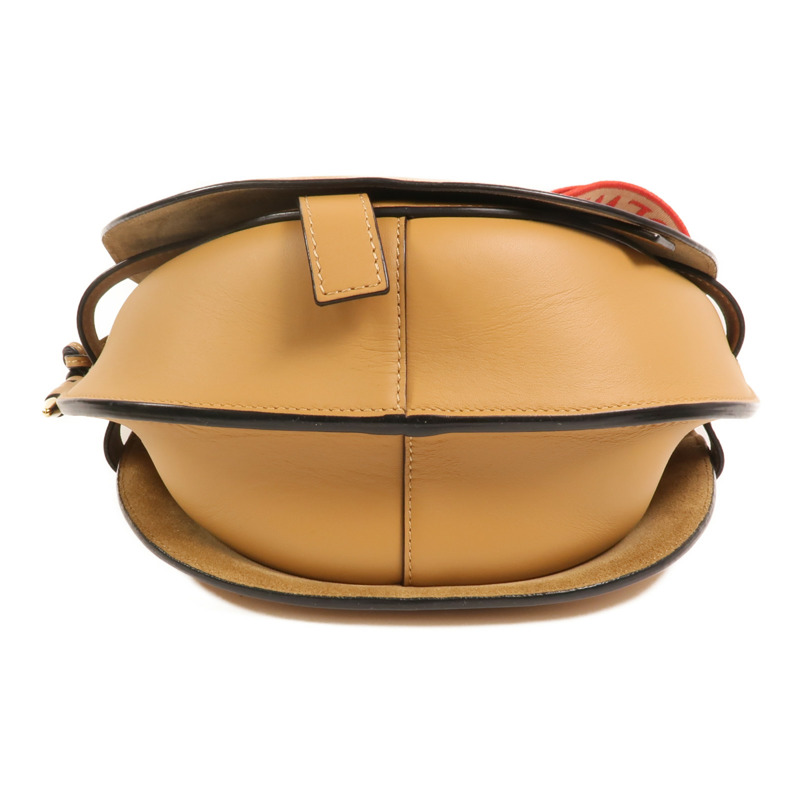 LOEWE 牛皮皮革Gate Small金扣肩背袋-3