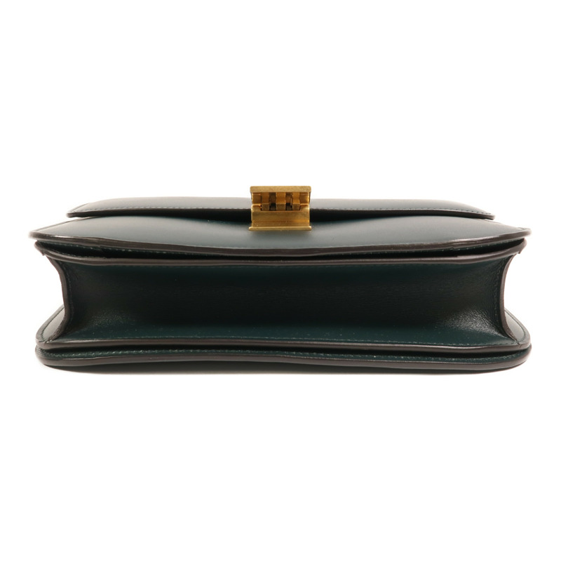 CELINE 牛皮皮革Classic Box金扣肩背袋-3