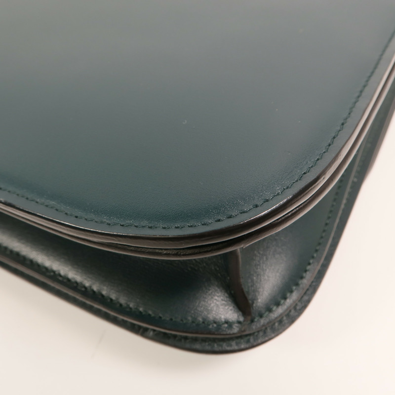 CELINE 牛皮皮革Classic Box金扣肩背袋-10