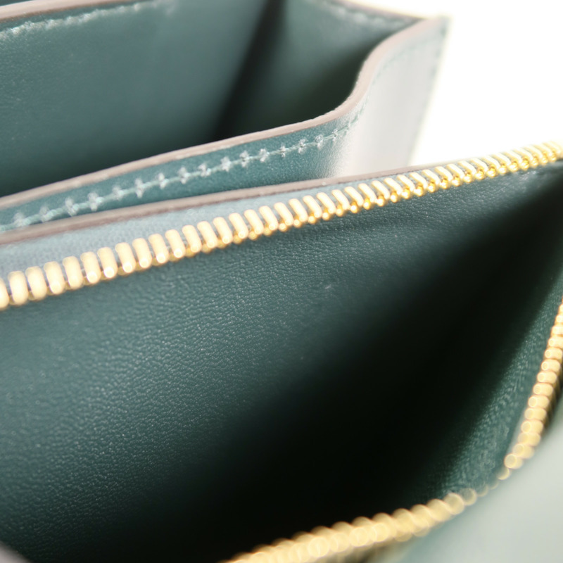 CELINE 牛皮皮革Classic Box金扣肩背袋-14