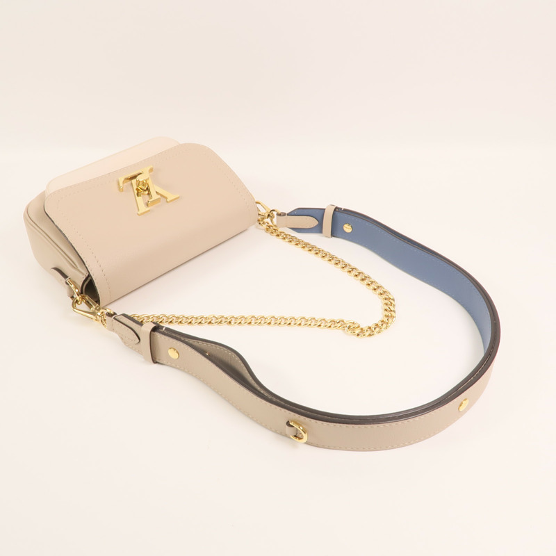 LOUIS VUITTON 牛皮皮革Lockme Tender金扣手挽肩背兩用袋-6