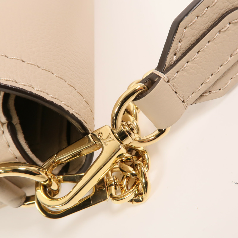 LOUIS VUITTON 牛皮皮革Lockme Tender金扣手挽肩背兩用袋-13