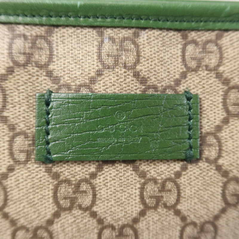 GUCCI GG帆布Tote Bag銀扣手挽袋-14