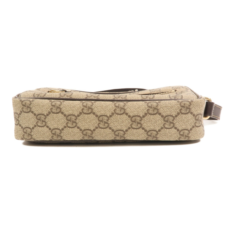 GUCCI GG帆布Shoulder Bag金扣肩背袋-3