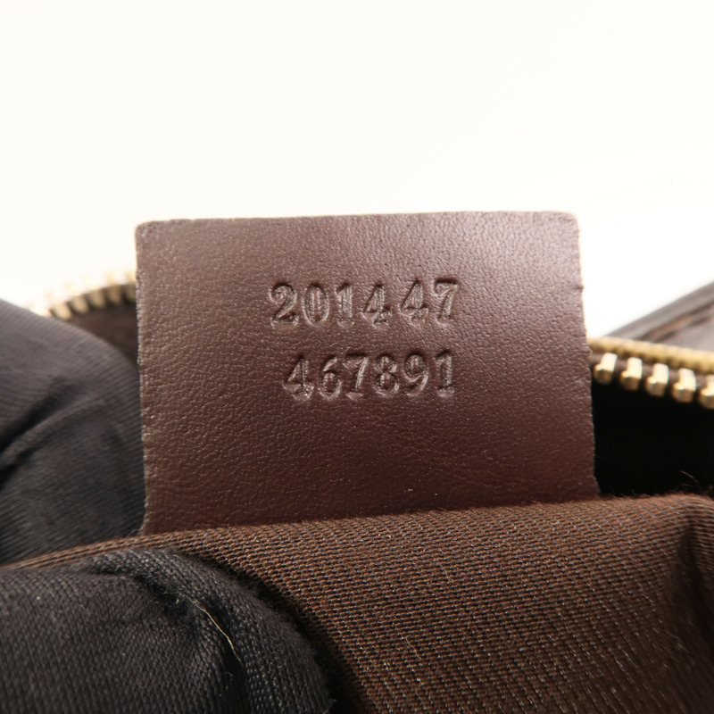 GUCCI GG帆布Shoulder Bag金扣肩背袋-6