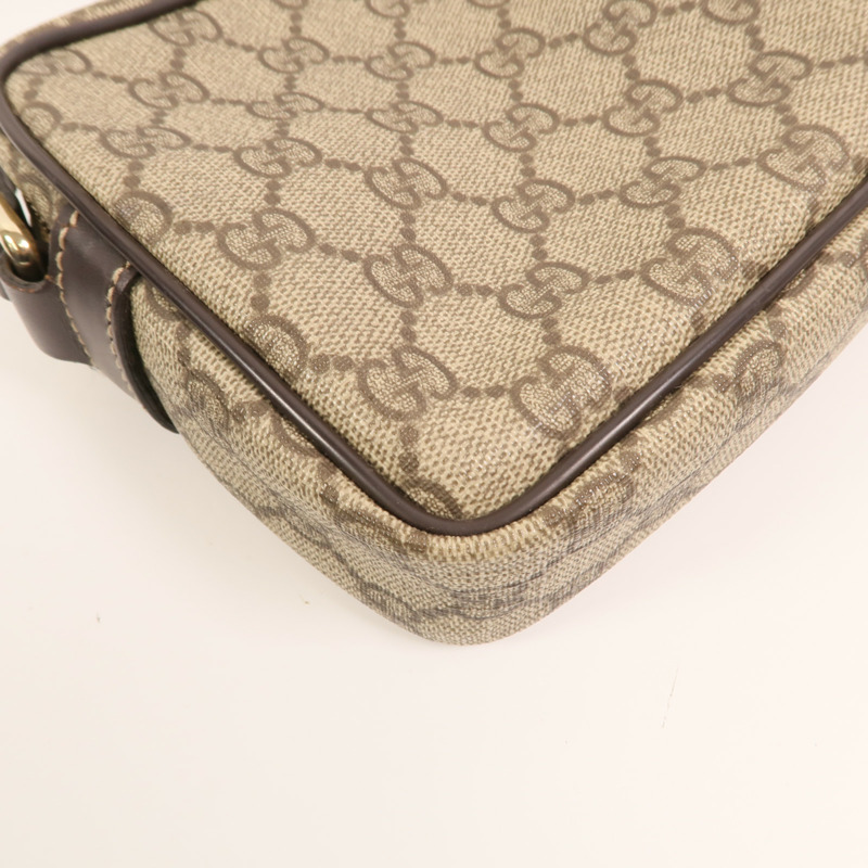 GUCCI GG帆布Shoulder Bag金扣肩背袋-12