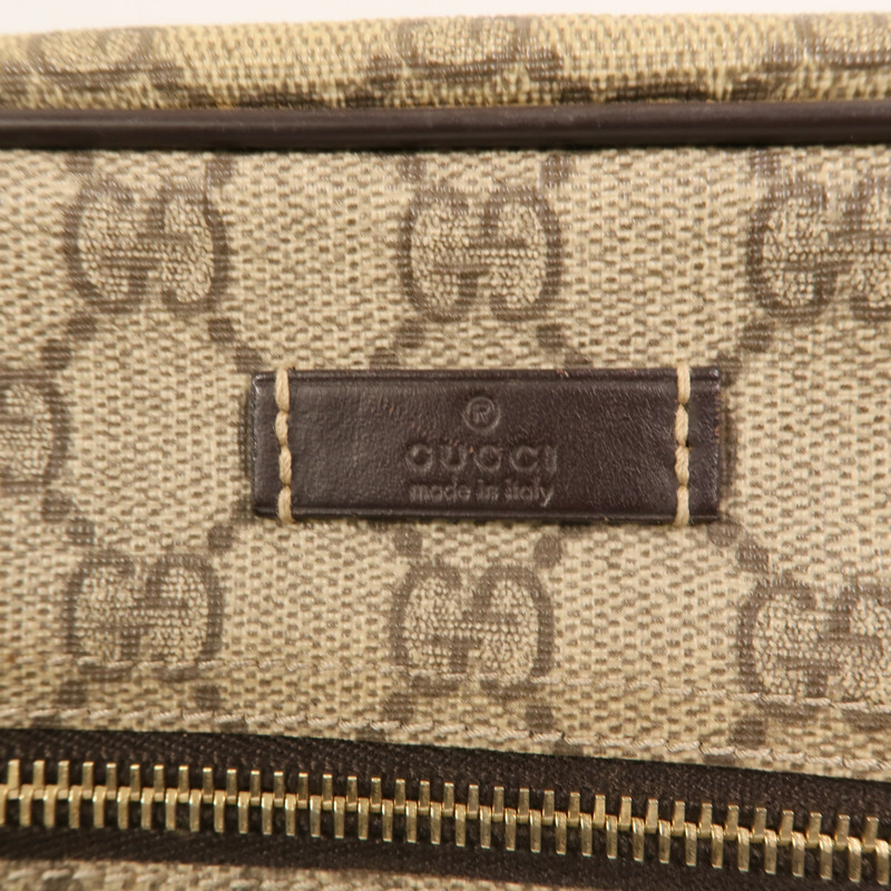 GUCCI GG帆布Shoulder Bag金扣肩背袋-13