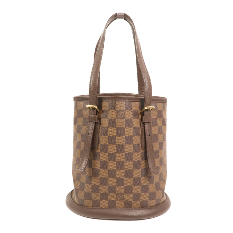 LOUIS VUITTON Damier Marais金扣肩背袋-1