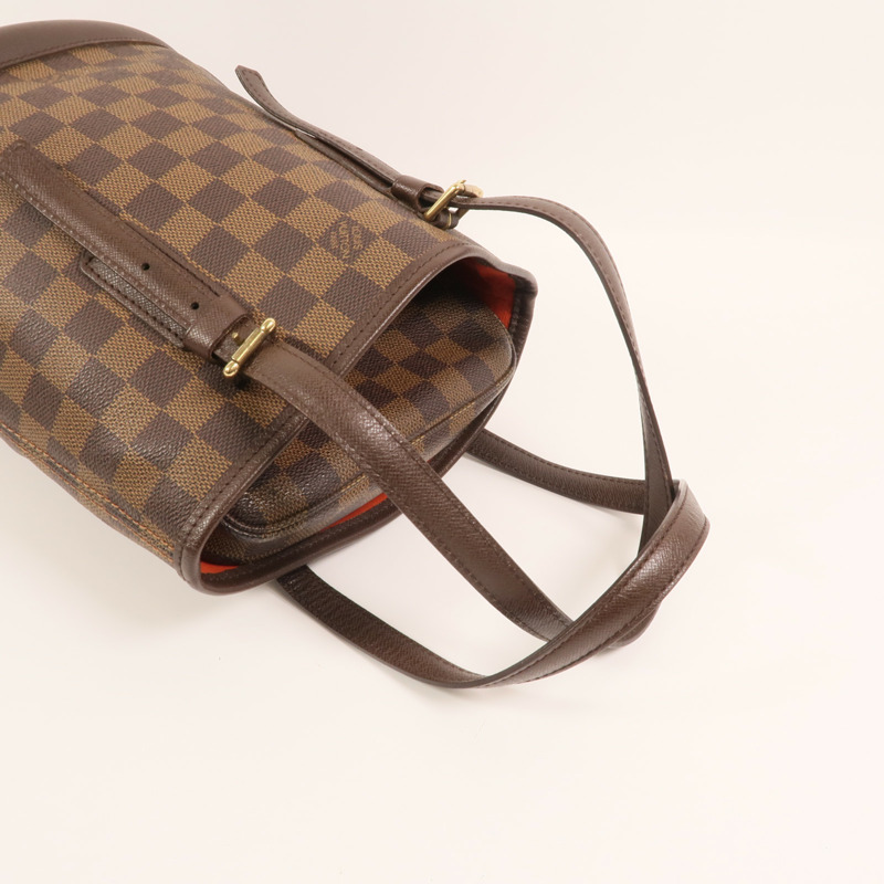 LOUIS VUITTON Damier Marais金扣肩背袋-8