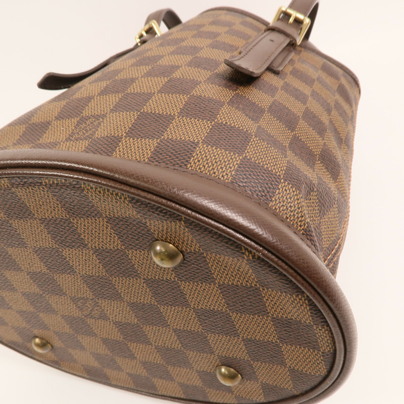 LOUIS VUITTON Damier Marais金扣肩背袋-13