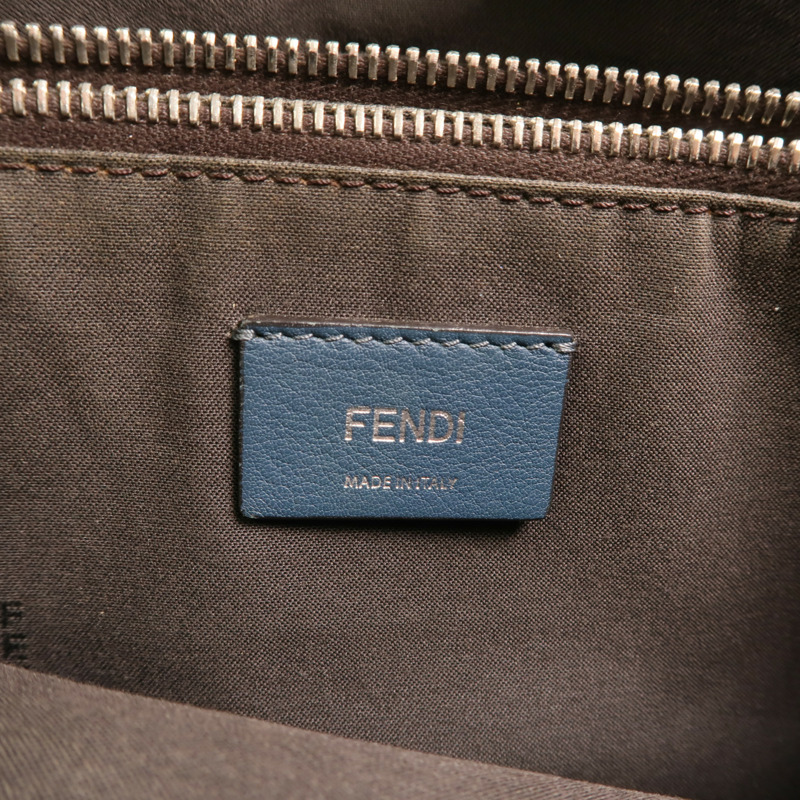 FENDI 牛皮皮革By The Way銀扣手挽肩背兩用袋-5