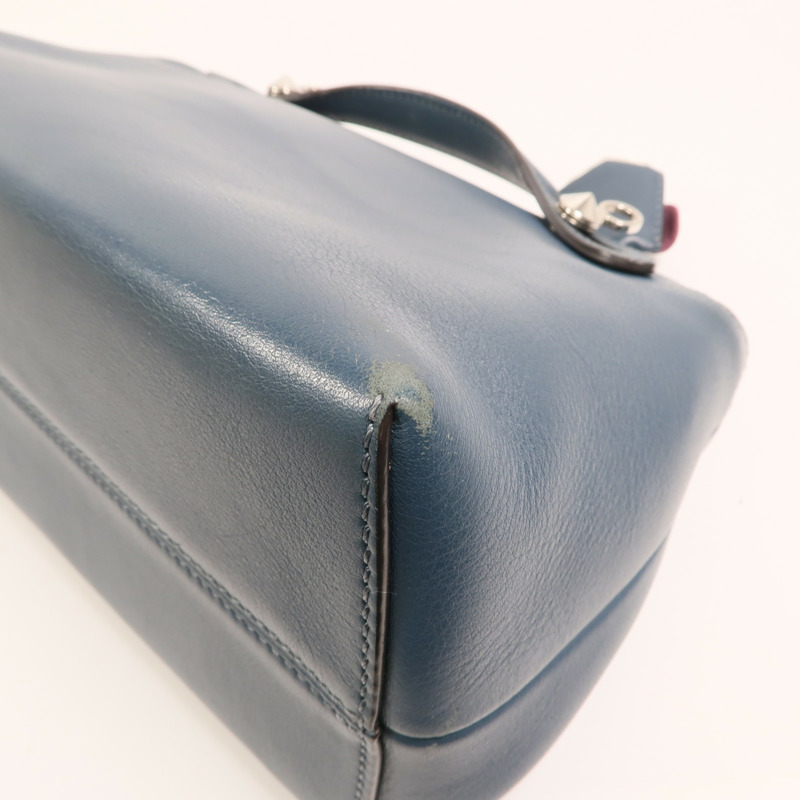 FENDI 牛皮皮革By The Way銀扣手挽肩背兩用袋-12