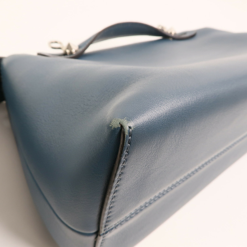 FENDI 牛皮皮革By The Way銀扣手挽肩背兩用袋-13