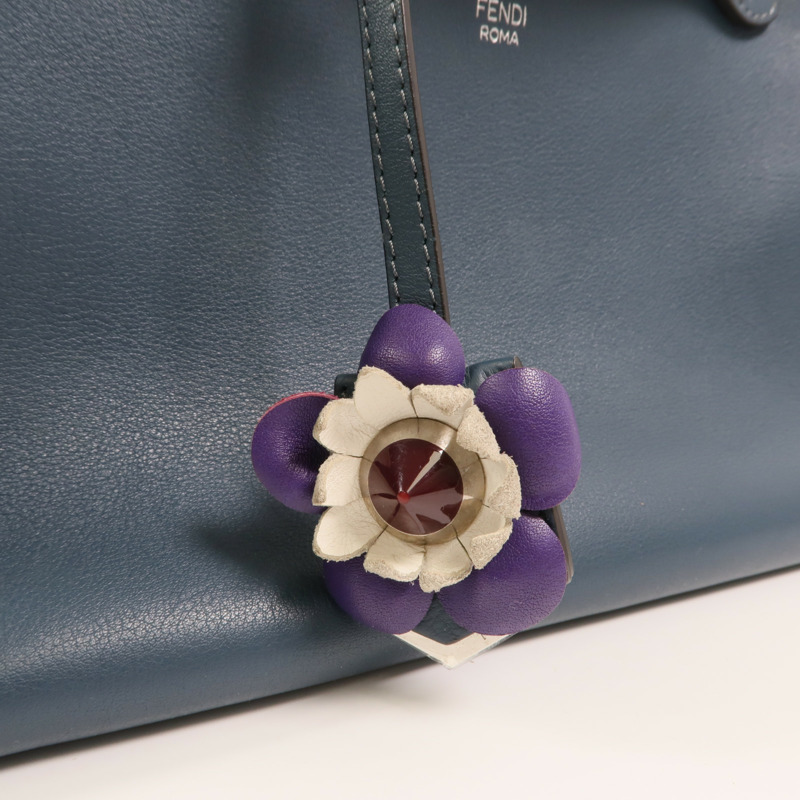 FENDI 牛皮皮革By The Way銀扣手挽肩背兩用袋-15