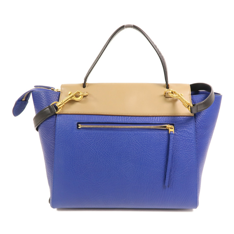 CELINE 牛皮皮革Belt Bag金扣手挽肩背兩用袋-1