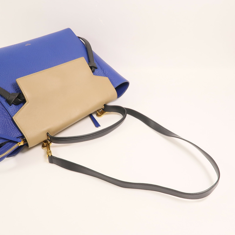 CELINE 牛皮皮革Belt Bag金扣手挽肩背兩用袋-6