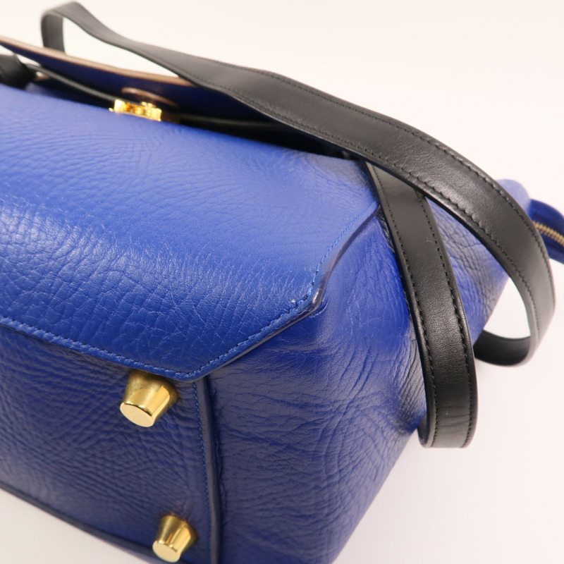 CELINE 牛皮皮革Belt Bag金扣手挽肩背兩用袋-7