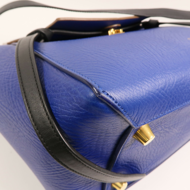 CELINE 牛皮皮革Belt Bag金扣手挽肩背兩用袋-8