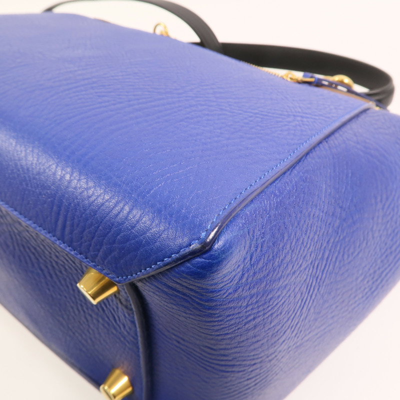 CELINE 牛皮皮革Belt Bag金扣手挽肩背兩用袋-9