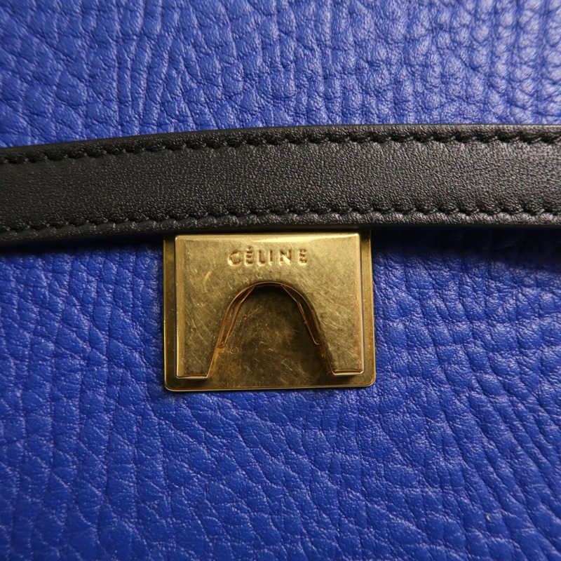 CELINE 牛皮皮革Belt Bag金扣手挽肩背兩用袋-13