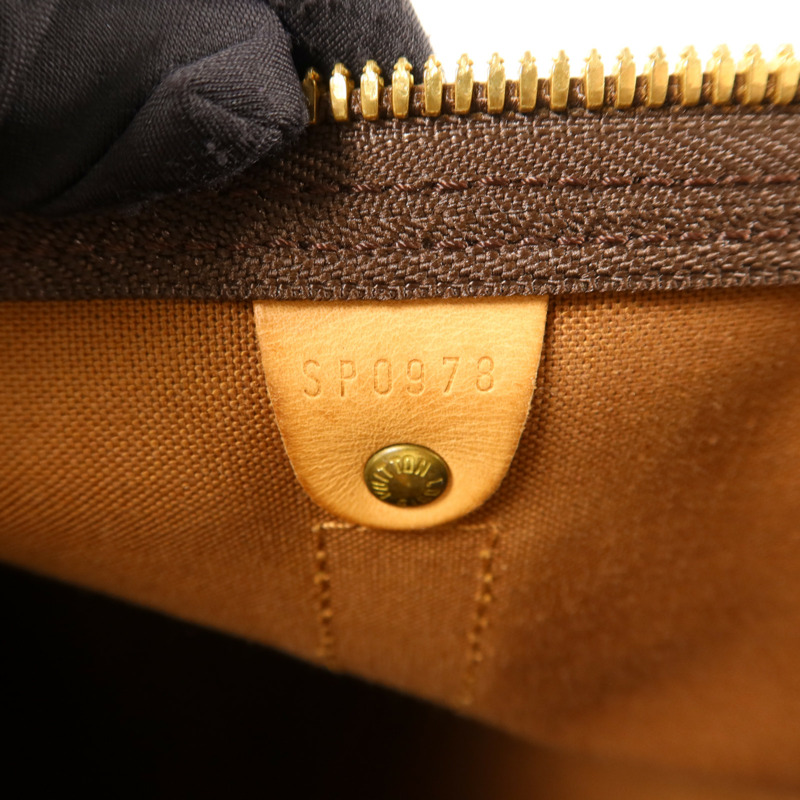 LOUIS VUITTON Monogram Keepall 45金扣手挽袋-6