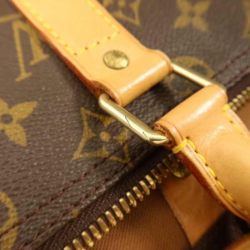 LOUIS VUITTON Monogram Keepall 45金扣手挽袋-10