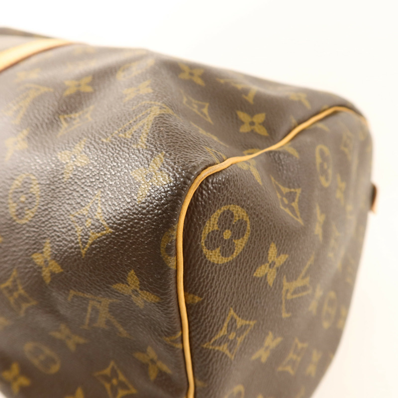 LOUIS VUITTON Monogram Keepall 45金扣手挽袋-12