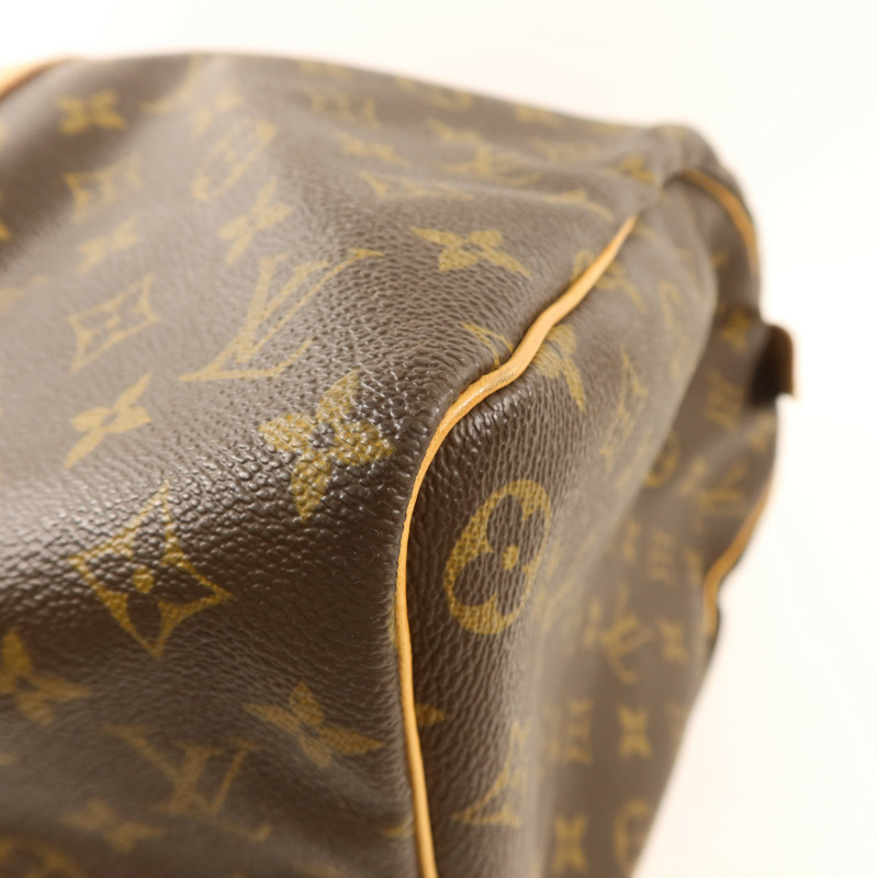 LOUIS VUITTON Monogram Keepall 45金扣手挽袋-14