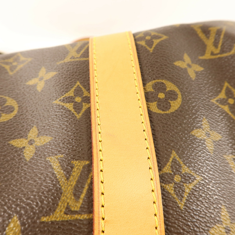 LOUIS VUITTON Monogram Keepall 45金扣手挽袋-17