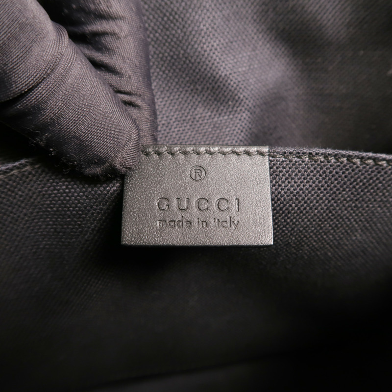 GUCCI GG帆布GG Supreme Web Pouch銀扣手拿包-5