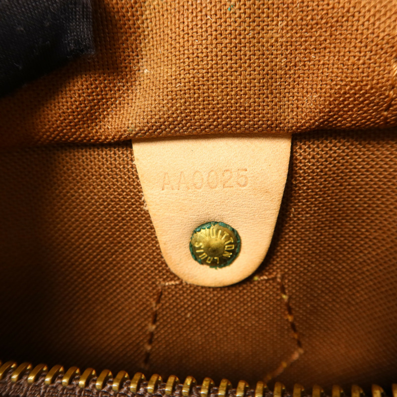 LOUIS VUITTON Monogram Speedy 30金扣手挽袋-6