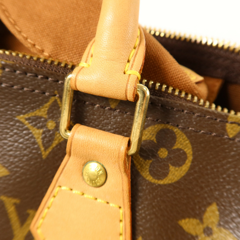 LOUIS VUITTON Monogram Speedy 30金扣手挽袋-11