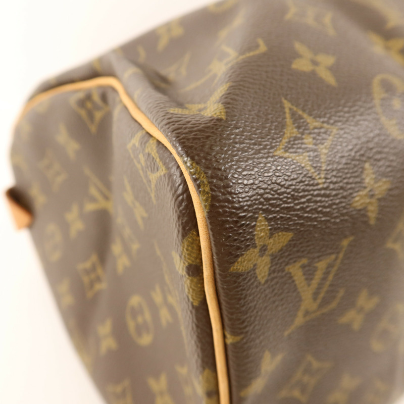 LOUIS VUITTON Monogram Speedy 30金扣手挽袋-13