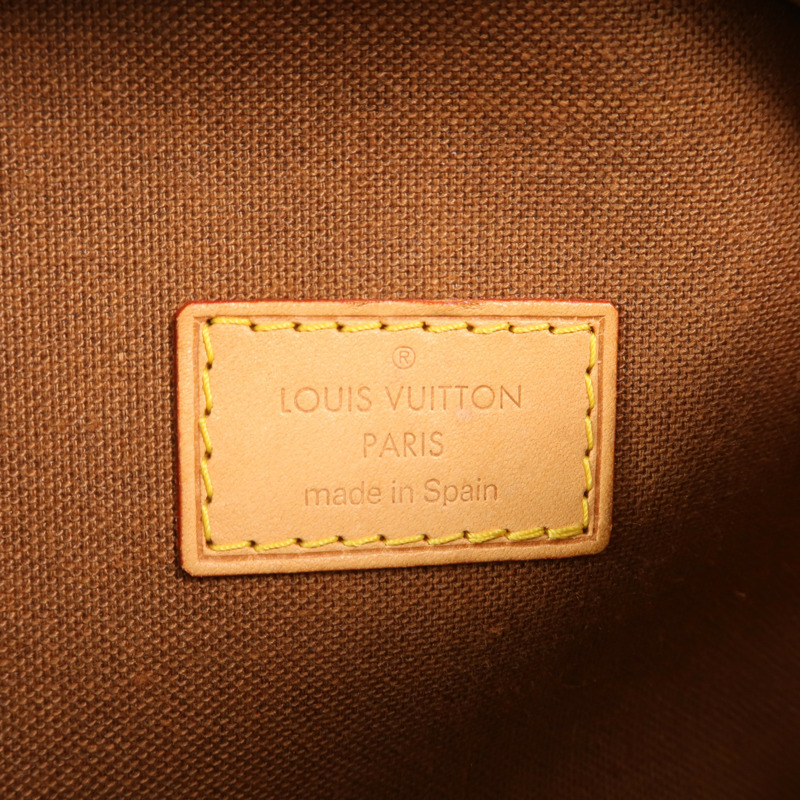 LOUIS VUITTON Monogram Pochette Gange金扣腰包-5