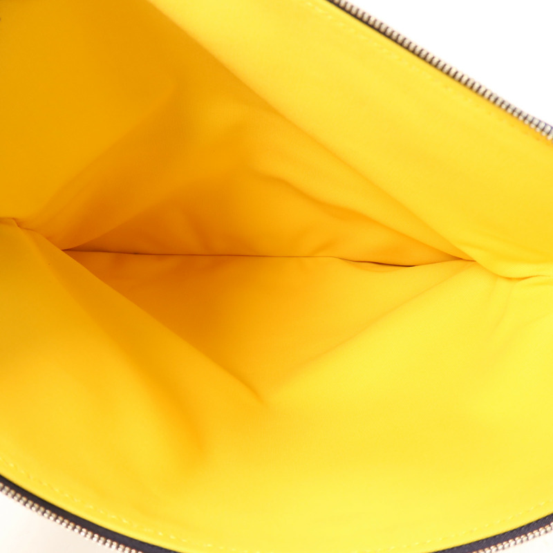 GOYARD 塗層帆布Sainte Marie銀扣手拿包-5