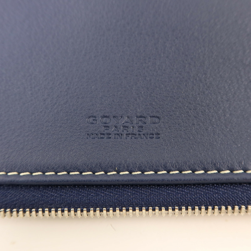 GOYARD 塗層帆布Sainte Marie銀扣手拿包-6