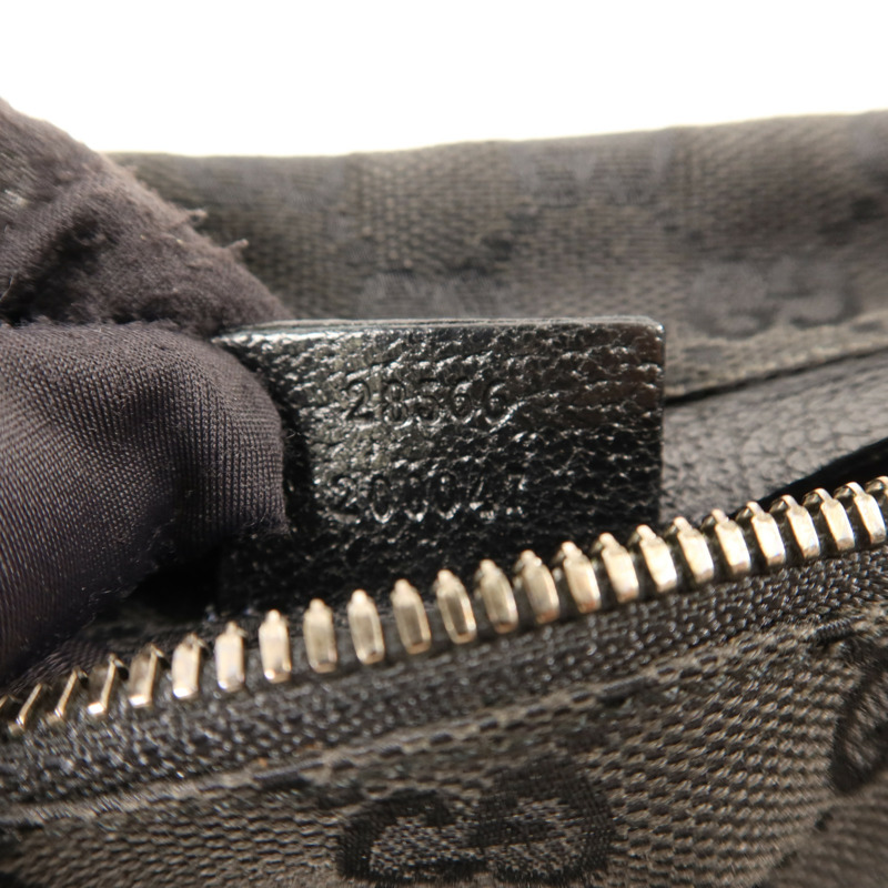 GUCCI 帆布Waist Bag銀扣腰包-7